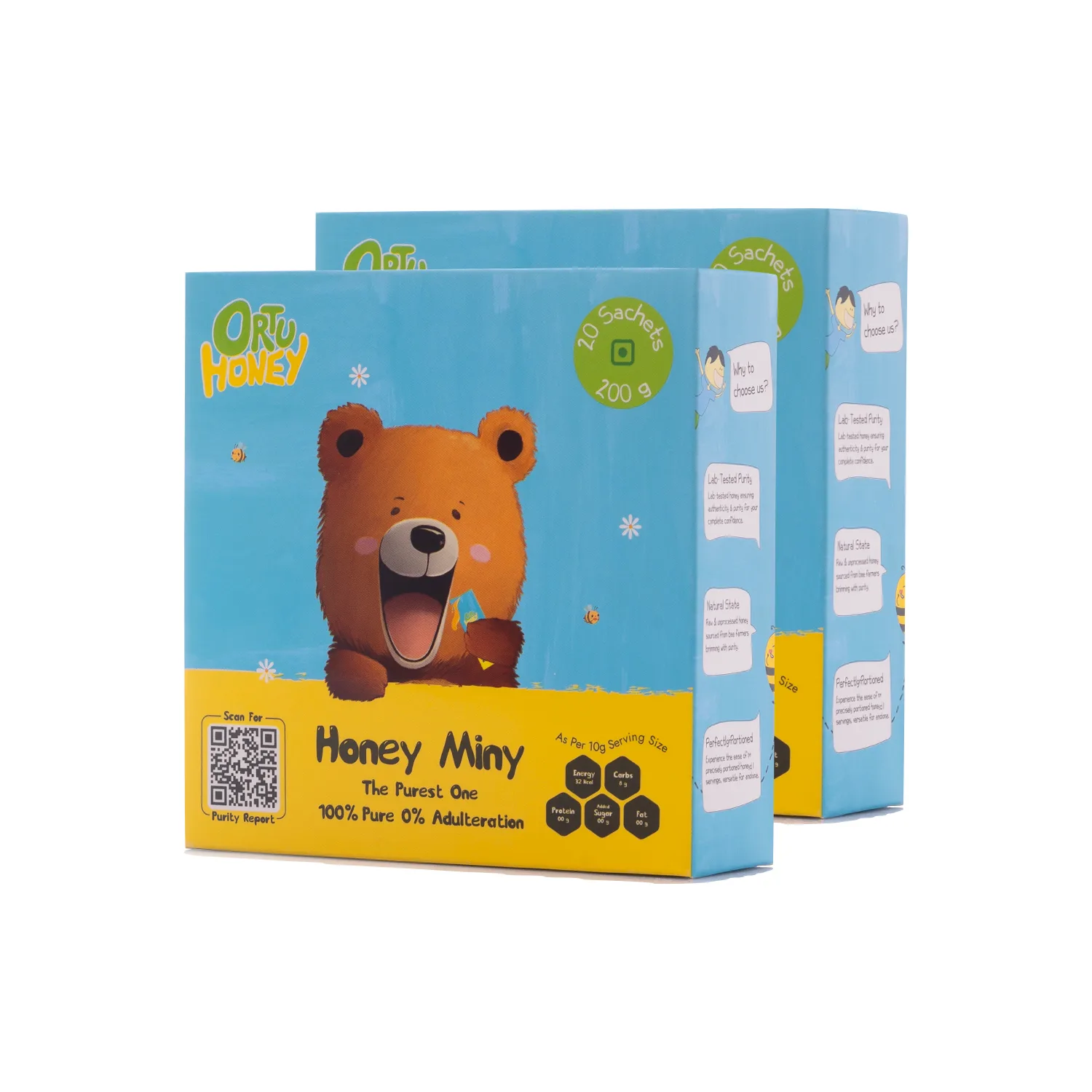 Honey Miny (Pack of 2) 200 + 200 Grams