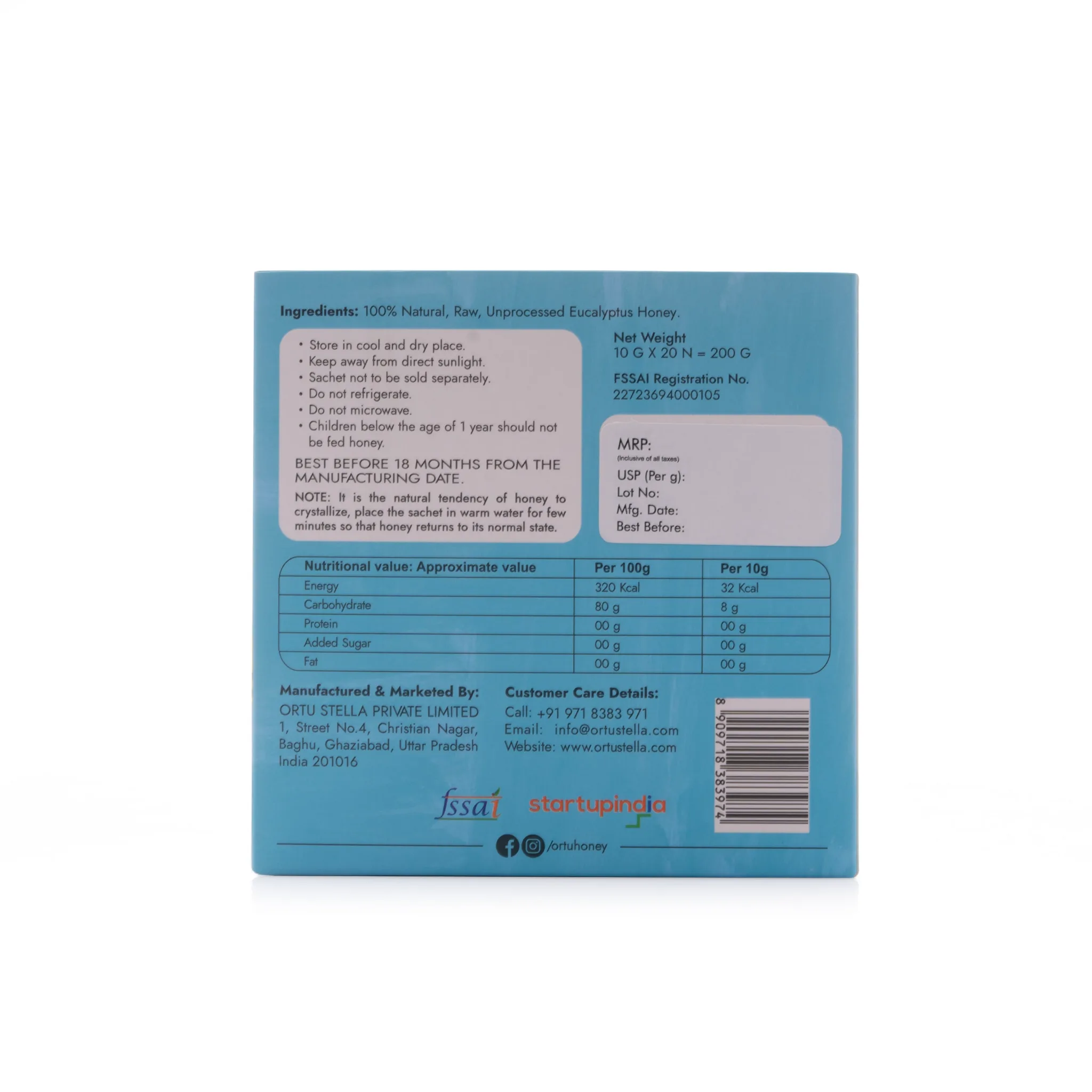 Honey Miny (Pack of 2) 200 + 200 Grams - Image 4